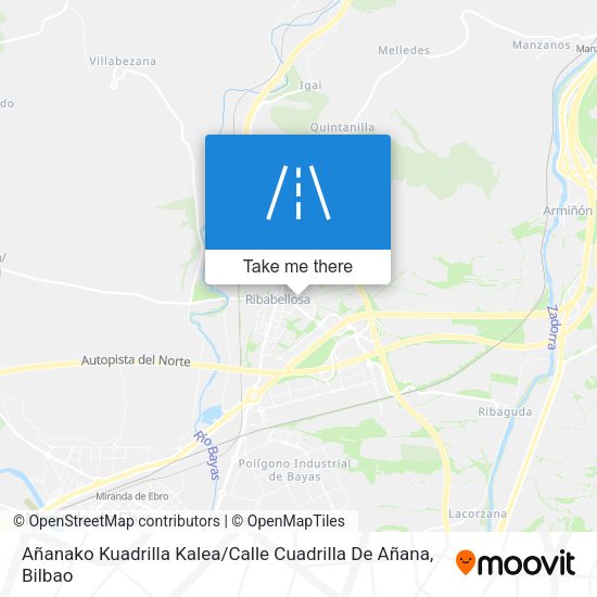 Añanako Kuadrilla Kalea / Calle Cuadrilla De Añana map