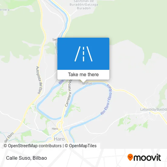 Calle Suso map