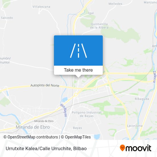 Urrutxite Kalea / Calle Urruchite map