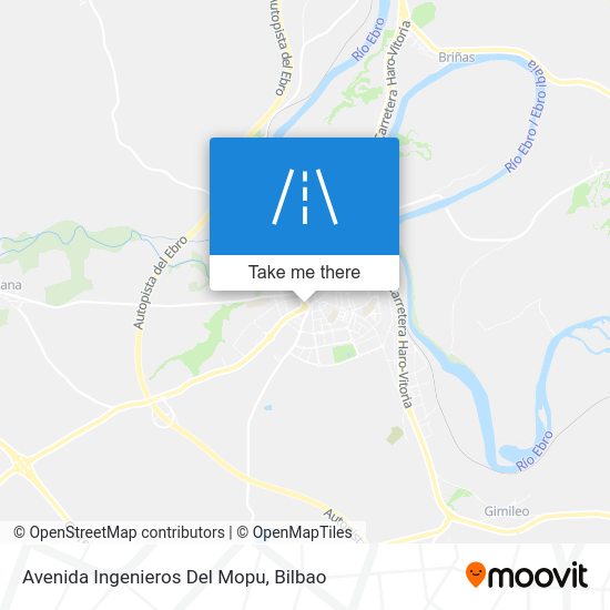 Avenida Ingenieros Del Mopu map