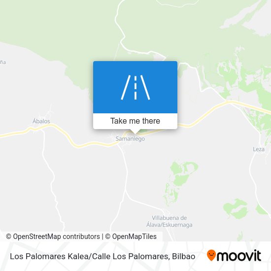 Los Palomares Kalea / Calle Los Palomares map
