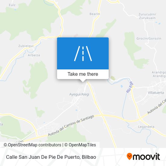 Calle San Juan De Pie De Puerto map