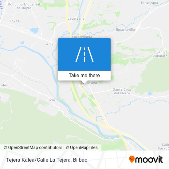 Tejera Kalea/Calle La Tejera map