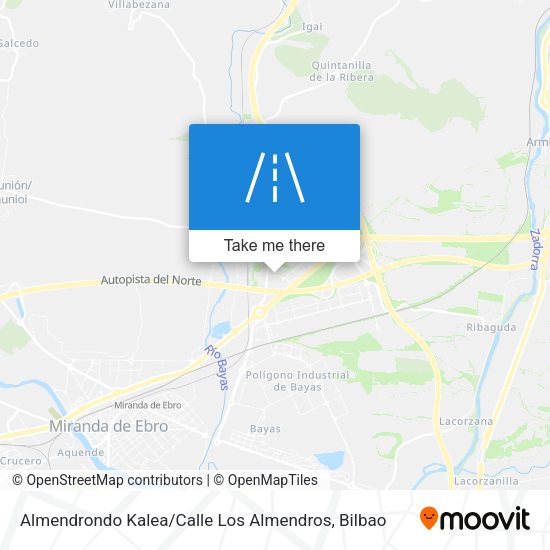 Almendrondo Kalea / Calle Los Almendros map