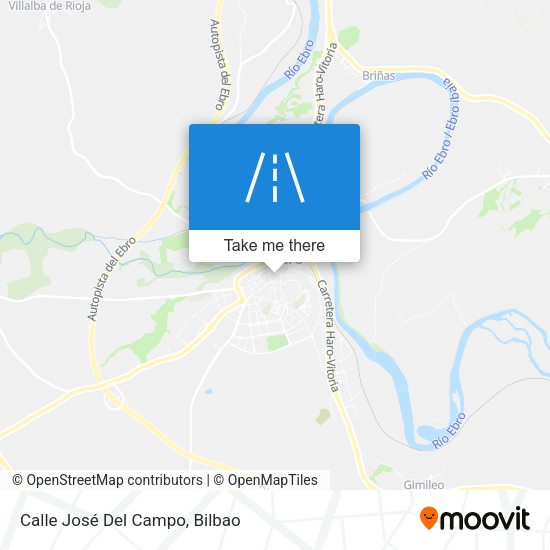 Calle José Del Campo map
