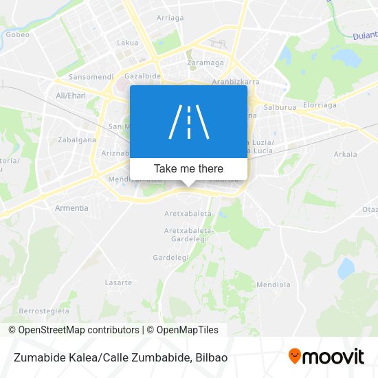Zumabide Kalea/Calle Zumbabide map