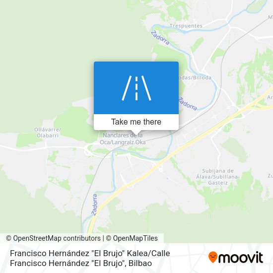 Francisco Hernández "El Brujo" Kalea / Calle Francisco Hernández "El Brujo" map