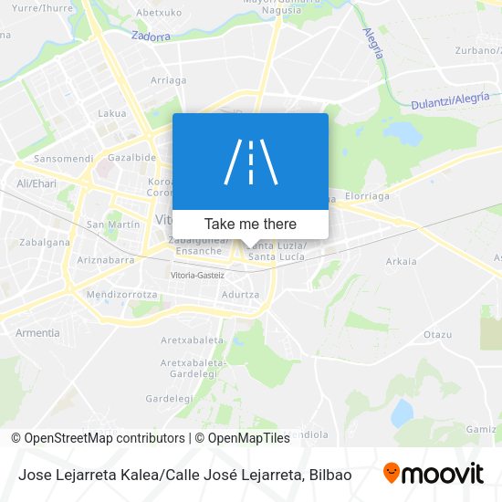 Jose Lejarreta Kalea / Calle José Lejarreta map
