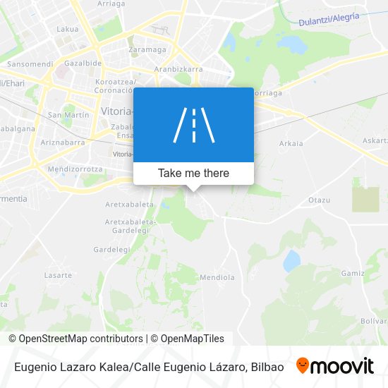 Eugenio Lazaro Kalea / Calle Eugenio Lázaro map