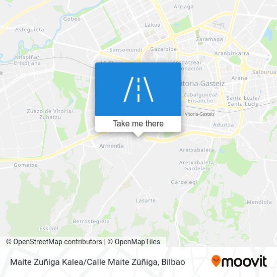 Maite Zuñiga Kalea / Calle Maite Zúñiga map