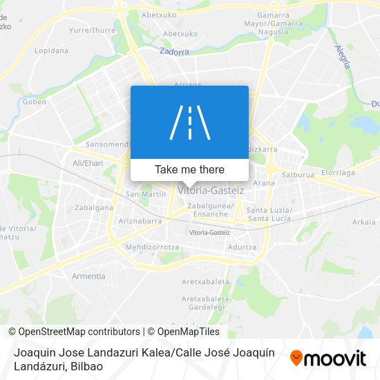 Joaquin Jose Landazuri Kalea / Calle José Joaquín Landázuri map