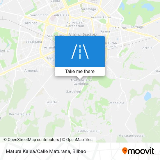 Matura Kalea/Calle Maturana map