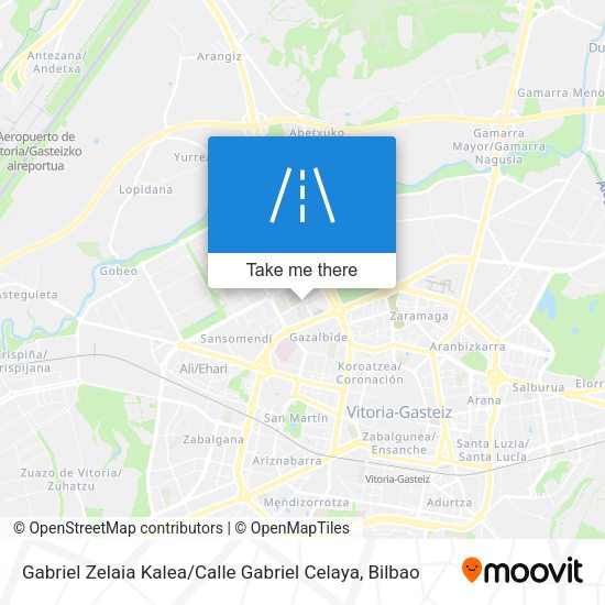 Gabriel Zelaia Kalea / Calle Gabriel Celaya map