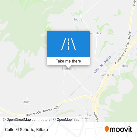 Calle El Señorío map
