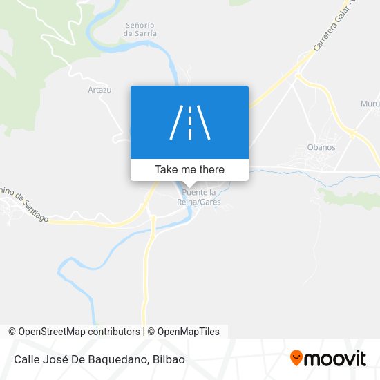 Calle José De Baquedano map