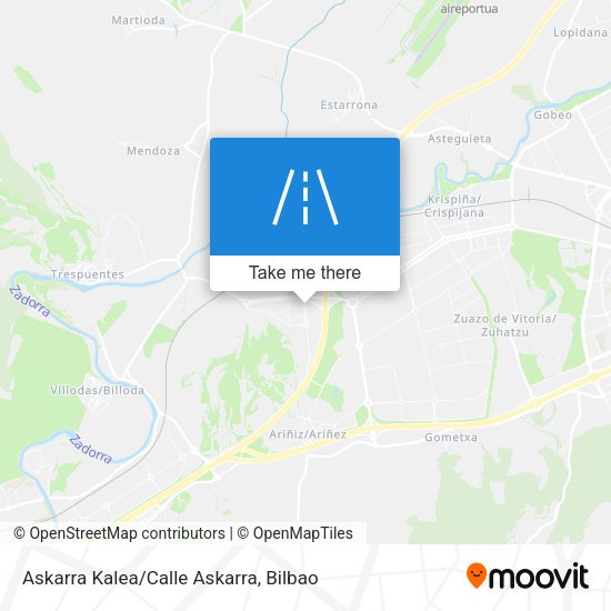Askarra Kalea/Calle Askarra map