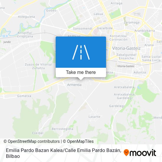 Emilia Pardo Bazan Kalea / Calle Emilia Pardo Bazán map