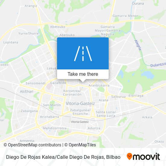 Diego De Rojas Kalea / Calle Diego De Rojas map