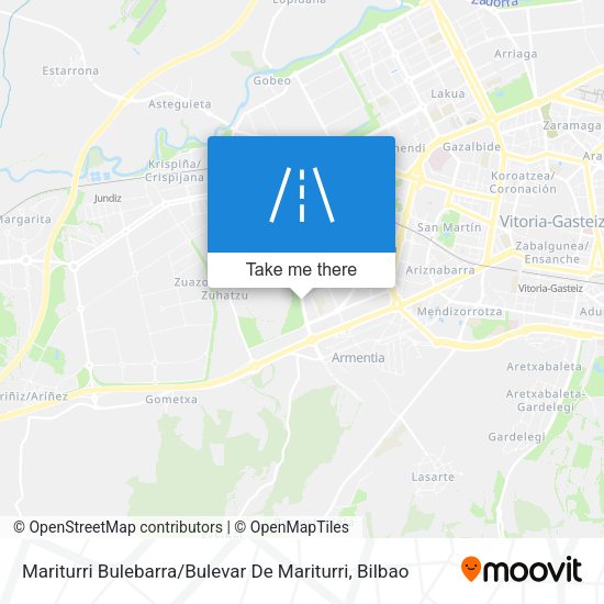 Mariturri Bulebarra / Bulevar De Mariturri map