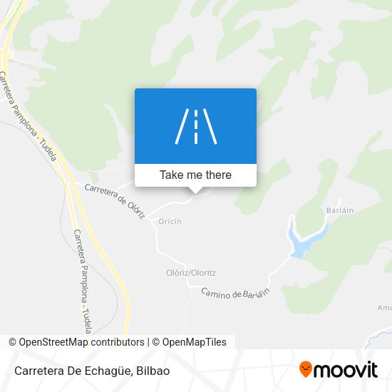 Carretera De Echagüe map