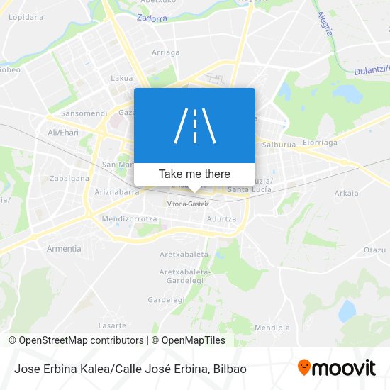 Jose Erbina Kalea / Calle José Erbina map