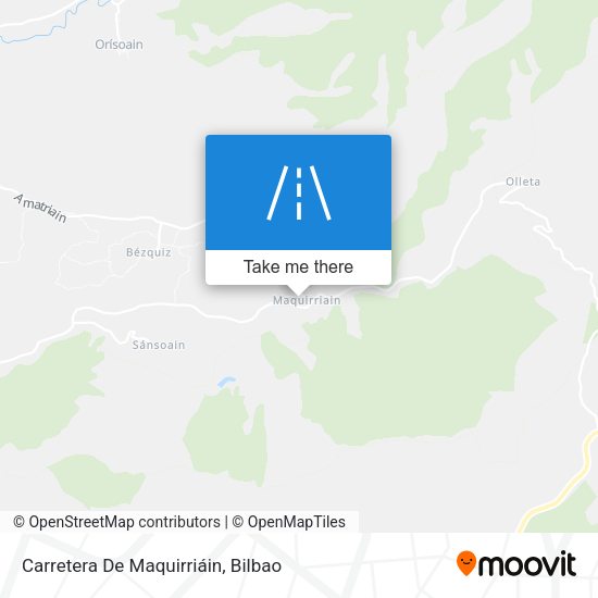 Carretera De Maquirriáin map