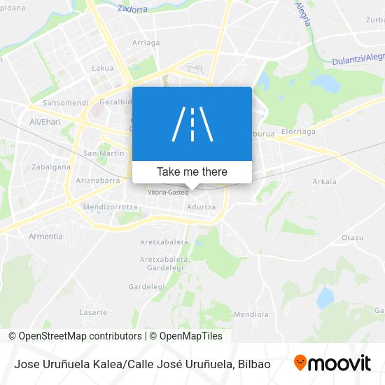 Jose Uruñuela Kalea / Calle José Uruñuela map