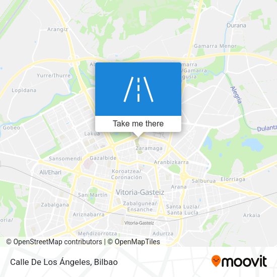 Calle De Los Ángeles map