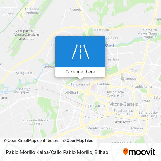 Pablo Morillo Kalea / Calle Pablo Morillo map