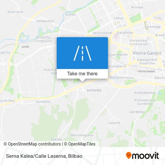 Serna Kalea/Calle Laserna map