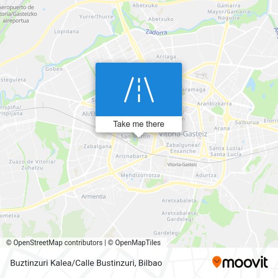 Buztinzuri Kalea / Calle Bustinzuri map