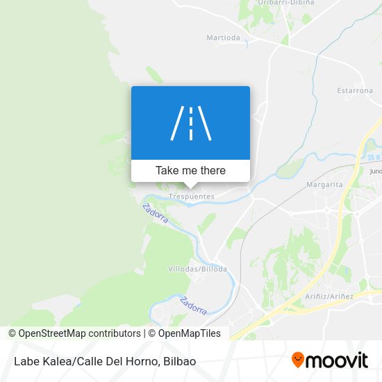 Labe Kalea/Calle Del Horno map