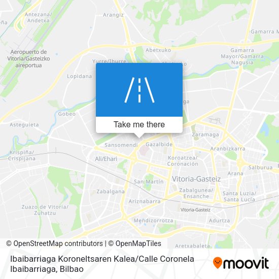Ibaibarriaga Koroneltsaren Kalea / Calle Coronela Ibaibarriaga map