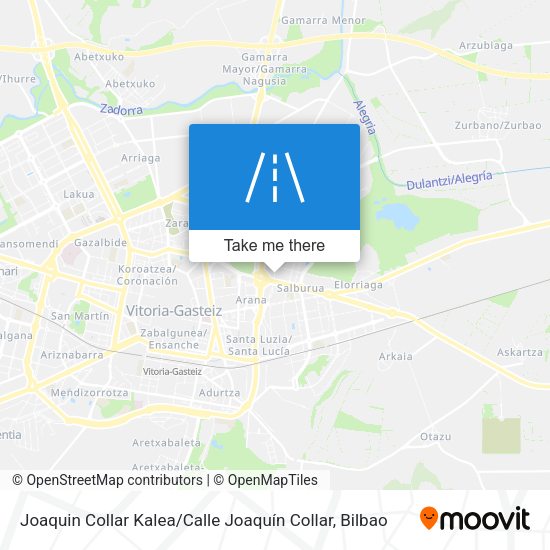 Joaquin Collar Kalea / Calle Joaquín Collar map