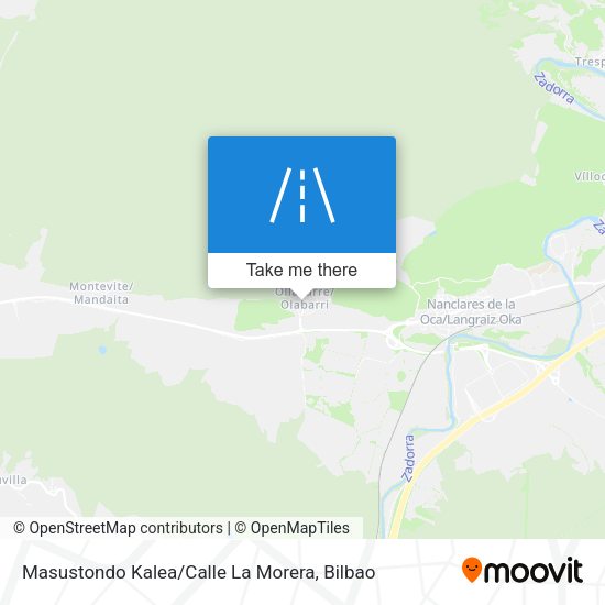 Masustondo Kalea / Calle La Morera map