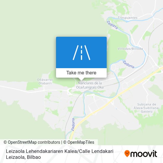 Leizaola Lehendakariaren Kalea / Calle Lendakari Leizaola map