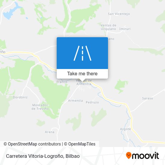 Carretera Vitoria-Logroño map