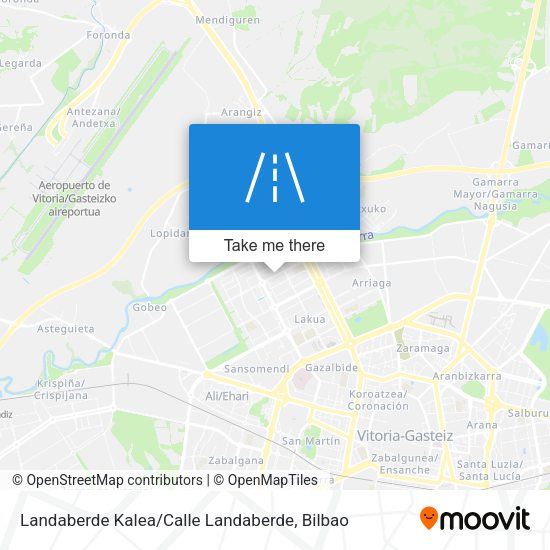 Landaberde Kalea / Calle Landaberde map