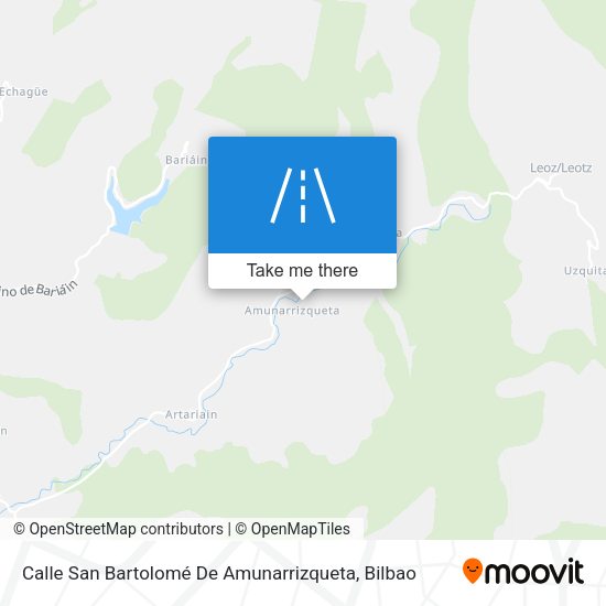Calle San Bartolomé De Amunarrizqueta map