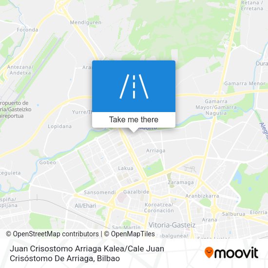 Juan Crisostomo Arriaga Kalea / Cale Juan Crisóstomo De Arriaga map