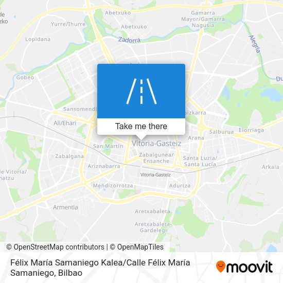 Félix María Samaniego Kalea / Calle Félix María Samaniego map