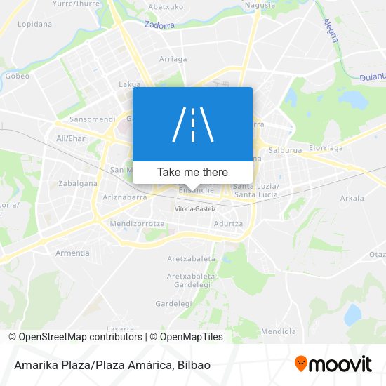 Amarika Plaza/Plaza Amárica map