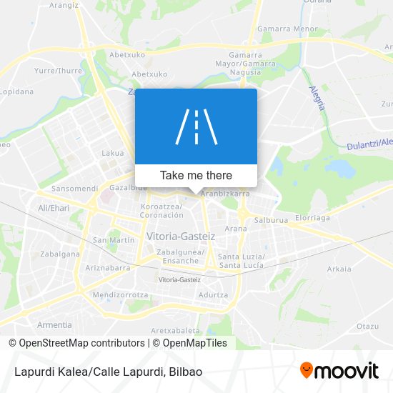Lapurdi Kalea/Calle Lapurdi map