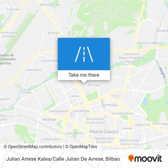 Julian Arrese Kalea / Calle Julián De Arrese map