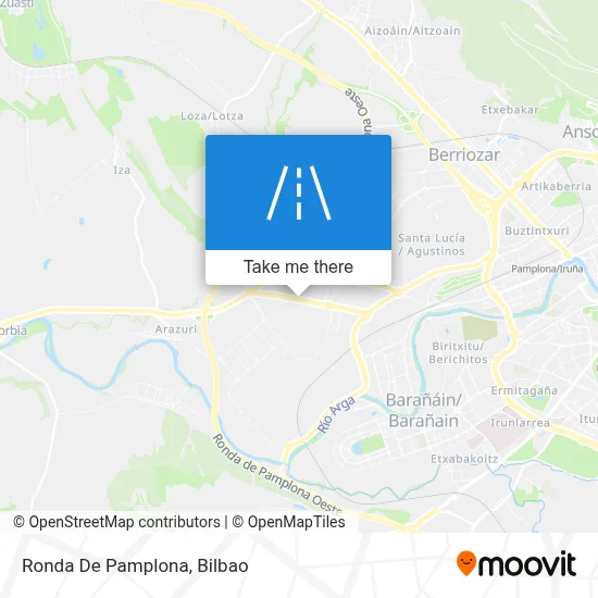 Ronda De Pamplona map