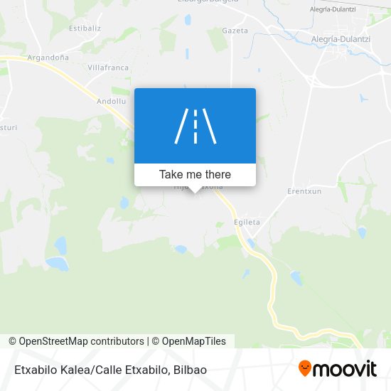 Etxabilo Kalea/Calle Etxabilo map
