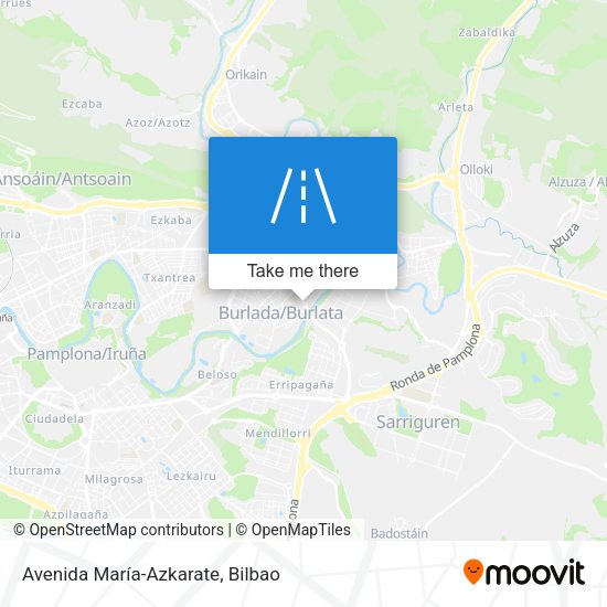 Avenida María-Azkarate map