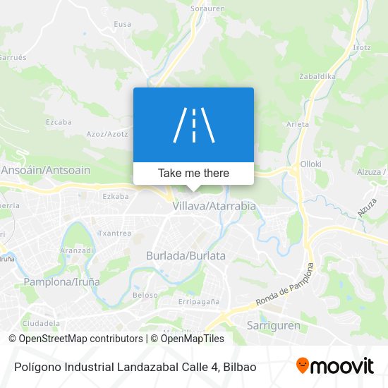 Polígono Industrial Landazabal Calle 4 map