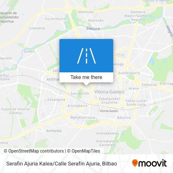 Serafin Ajuria Kalea / Calle Serafín Ajuria map