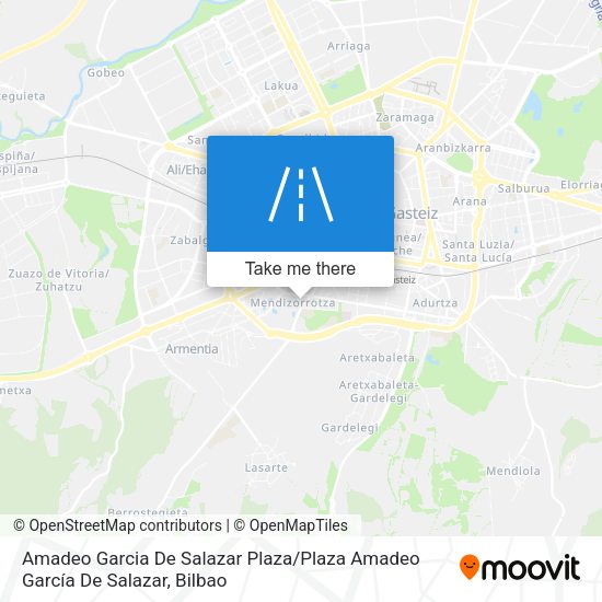 Amadeo Garcia De Salazar Plaza / Plaza Amadeo García De Salazar map